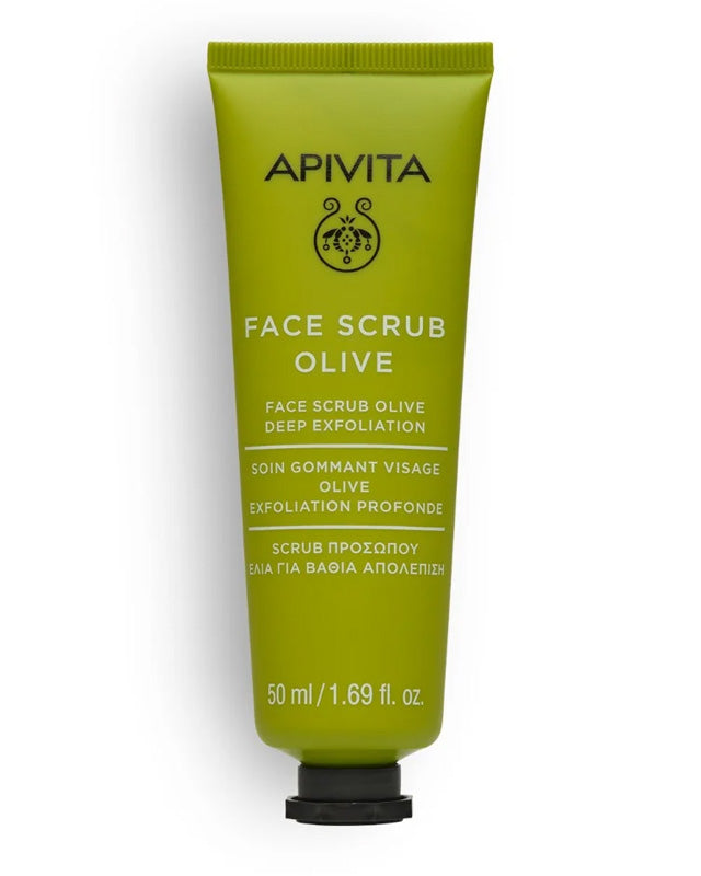 Face Scrub Olive For Deep Exfoliation