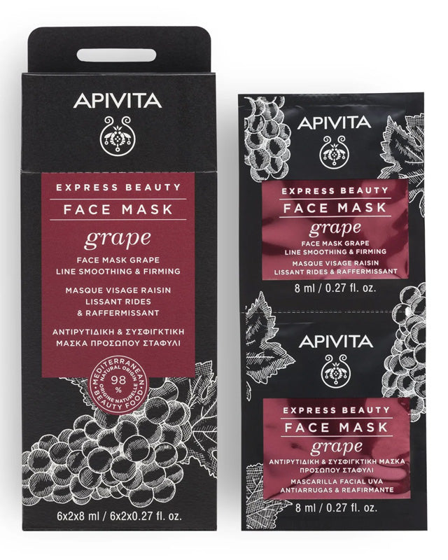 Grape Line Smoothing & Firming Face Mask