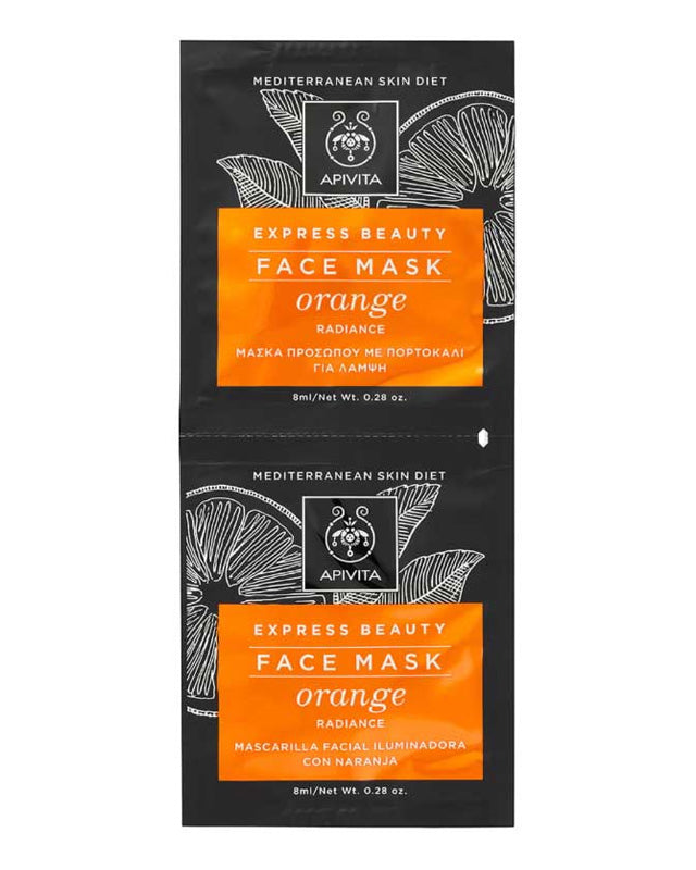 Orange Radiance Face Mask