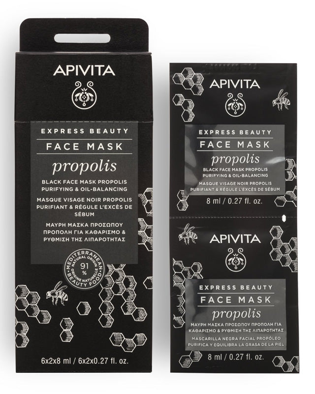 Propolis Purifying & Oil-Balancing Black Face Mask