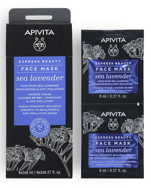 Sea Lavender Moisturizing & Anti-Pollution Face Mask