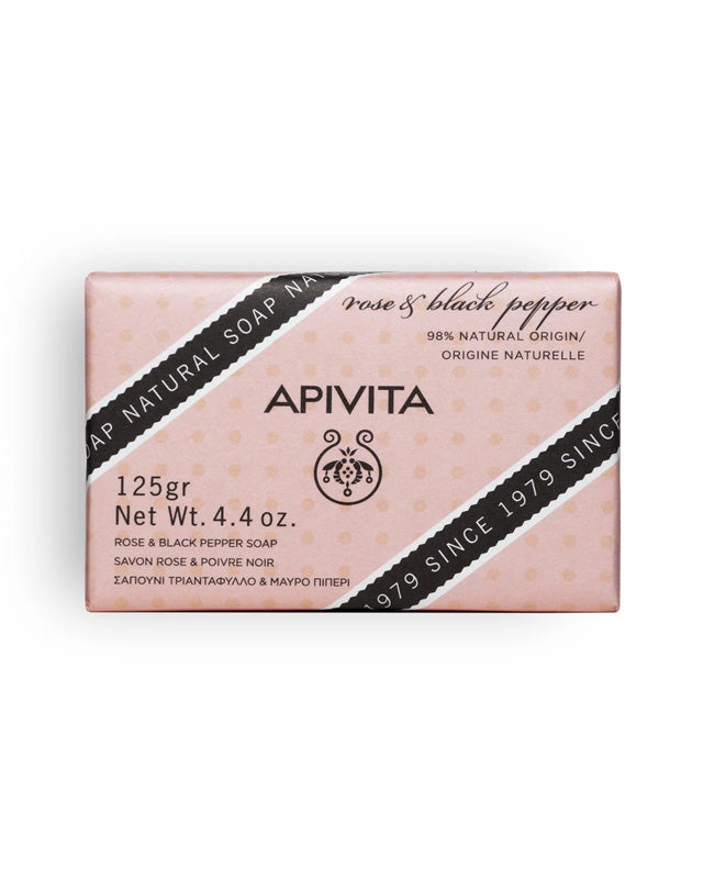 Soap with Rose & Black Pepper