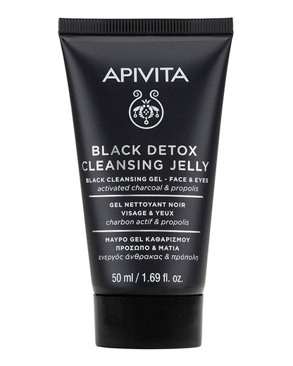 Black Cleansing Gel - Face &amp; Eyes