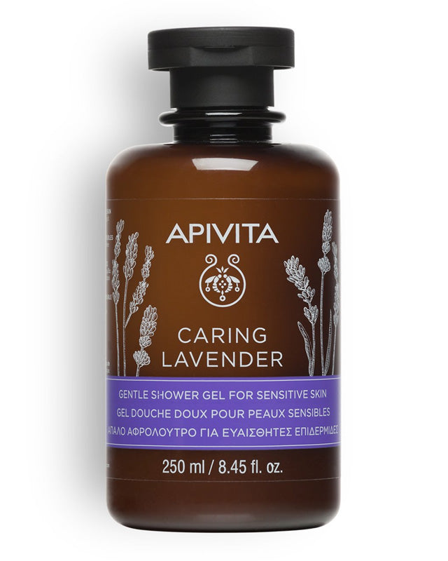 Caring Lavender Gentle Shower Gel For Sensitive Skin