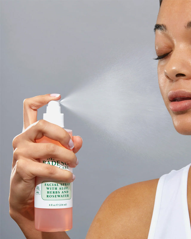 Facial Spray With Aloe, Herbs And Rosewater