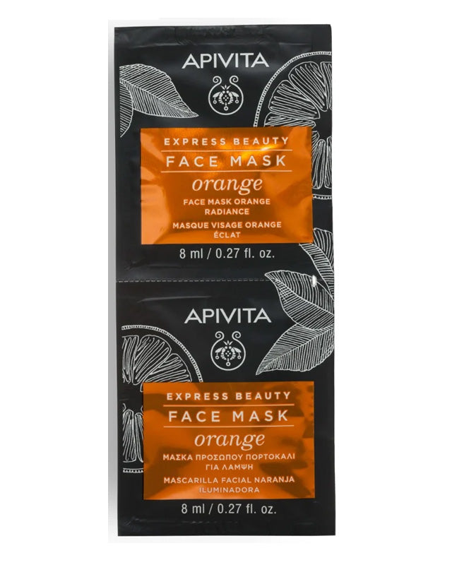 Orange Radiance Face Mask