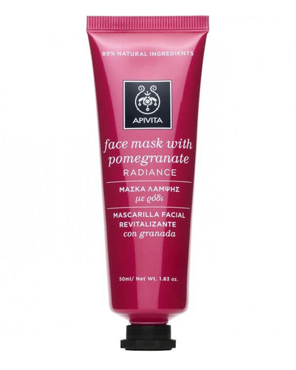 Pomegranate Face Mask For Radiance &amp; Revitalization