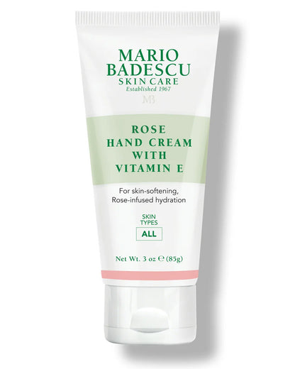 Rose Hand Cream with Vitamin E (Tube)