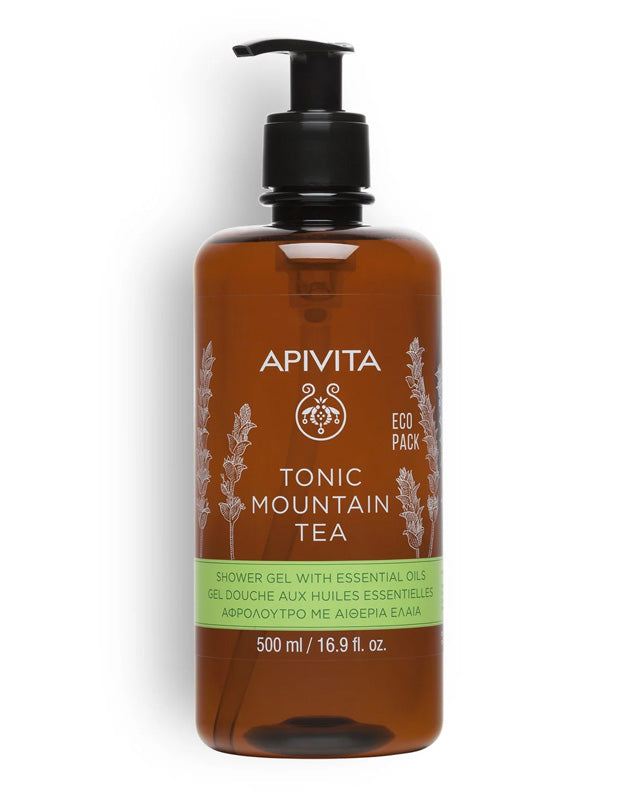 Tonic Mountain Tea Shower Gel With Essential Oils